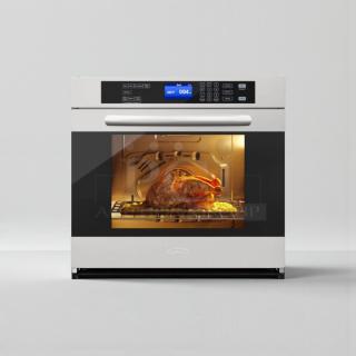 Brand new KoolMore KOOL-M-OVN-0312 stainless steel built-in wall oven, UL listed, never used, in original box.