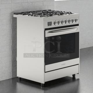 Brand new KoolMore KM-FR30G-SS 30" stainless steel gas range in freestanding design. Premium condition, never used. CSA certified.