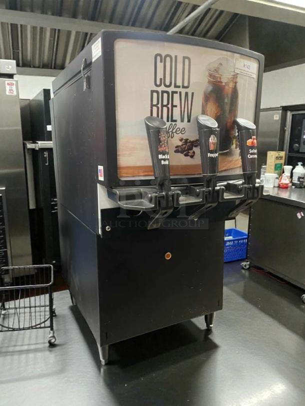 Commercial Beverage Equipment Cold Brew Multi-Valve Dispenser, excellent condition, 120V, fully tested, model CBR-L-DSP-0056.