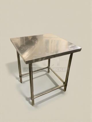 Superb condition stainless steel commercial prep table, heavy-duty, inspected, by Commercial Stainless Steel Equipment.