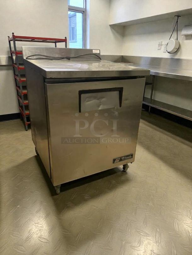 True TWT-27F undercounter freezer in premium condition, 115V/single phase, fully tested and working, True logo visible.