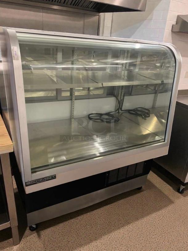 Immaculate Federal Industries refrigerated bakery display case, Model ELPRSS3-BP, 120V, single phase, fully tested and working.