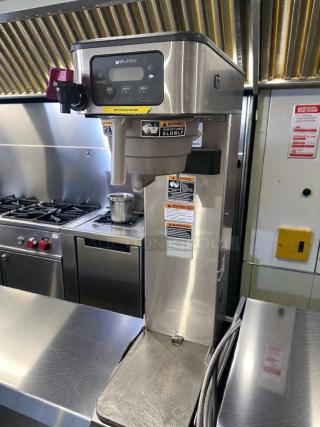 High-grade Bunn ITCB-DV 29" commercial coffee brewer, digital control, 120V, UL listed, fully tested.