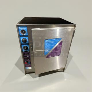 Intek XS208-8-3000 conveyor oven, stainless steel, top-tier condition, 208V/3-Phase, control panel visible, fully tested.