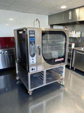 Blodgett BX-14 commercial electric convection oven, excellent condition, stainless steel, 208V/single phase, fully tested.
