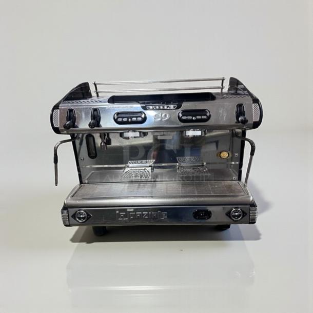 La Spaziale S9 EK2 2-Group Espresso Machine, outstanding condition, fully operational, 230V, stainless steel, Italy-made.