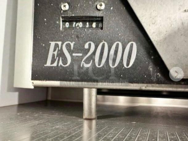 CMA/Ecolab ES-2000 Dishmachine, heat recovery, UL/NSF listed, black with model number, exceptional condition, fully tested.