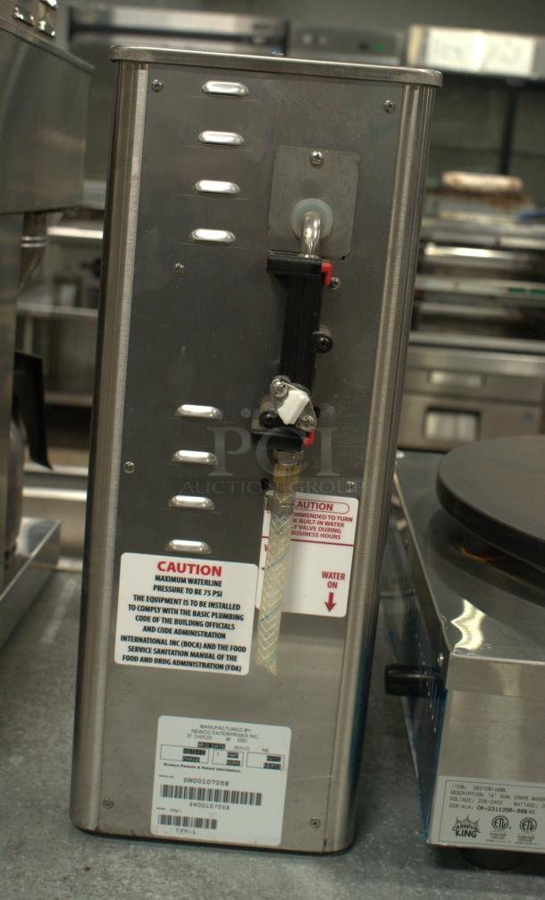 Newco 706630 single faucet post mix dispenser in premium condition, delivers consistent drinks, reduces labor, eliminates waste.