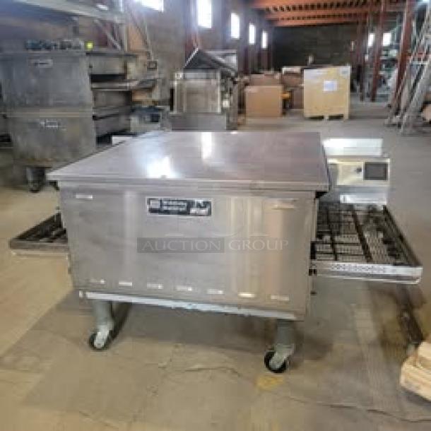 2023 Middleby Marshall PS536GS Conveyor WOW Oven with 38" chamber and 26" belt, digital touch controls, excellent condition.