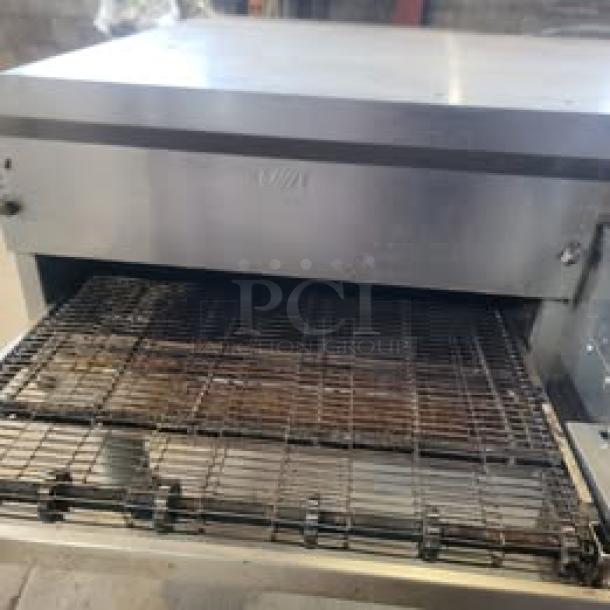 2023 Middleby Marshall PS536GS Conveyor WOW Oven, 38" chamber, 26" belt, EMS sensor, digital controls, excellent condition.