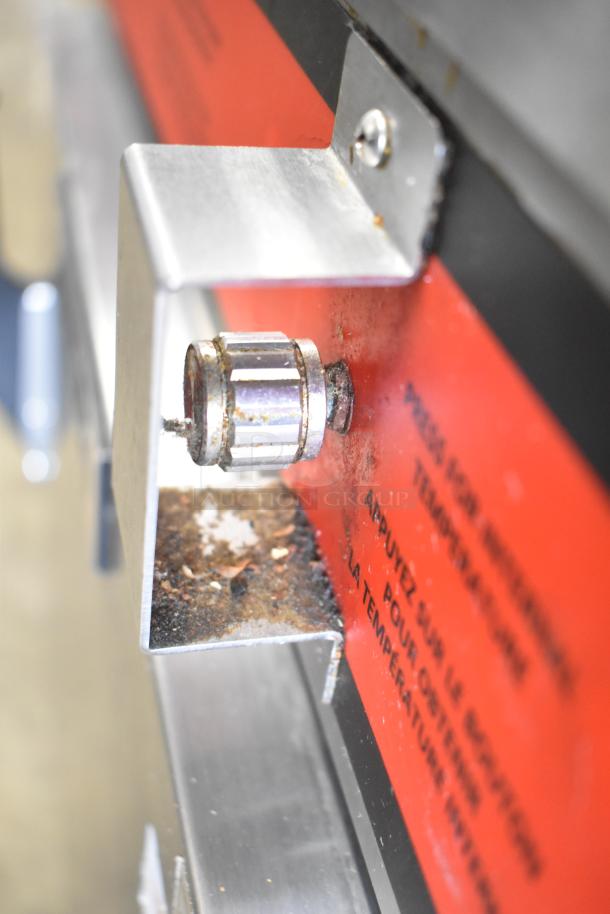 2019 Vulcan VBP5 Heated Holding Cabinet, visible knob and label, on casters, 120V, 1 Phase, commercial use.