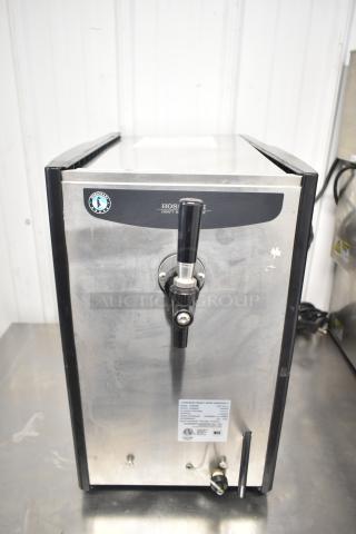 Hoshizaki DBF-40SAC countertop beer dispenser, stainless steel, single tap, 115V, commercial use, clean condition.