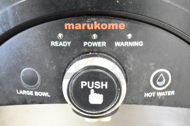 2017 Bunn LCA-1 Marukome Coffee Dispenser, 120V, 1 Phase. Features power, ready, and warning lights.