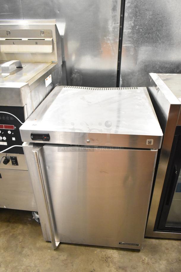 2021 Hoshizaki HR24C undercounter cooler, stainless steel, single door, 115V, 1 phase, commercial use, excellent condition.
