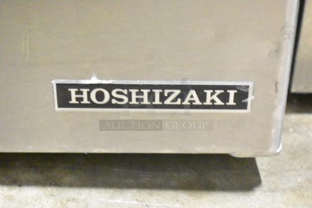 2021 Hoshizaki HR24C undercounter cooler, single door, 115 volts, 1 phase, visible logo, commercial-grade condition.