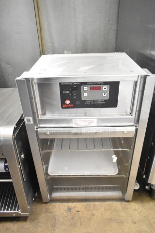 Henny Penny BW-100 heated holding cabinet, stainless steel, digital controls, 120 volts, 1 phase, branded "Wendy's."