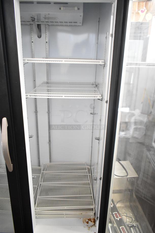 Beverage Air MMF35HC-1-B commercial 2-door reach-in freezer. Features spacious shelving, 115 volts, 1 phase power.