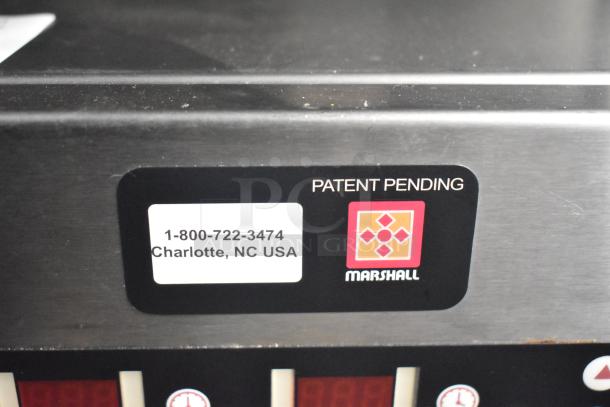Marshall Air Systems DH5F-333 Commercial Holding Cabinet, 120 Volts, 1 Phase, with visible label showing contact info and "Patent Pending."