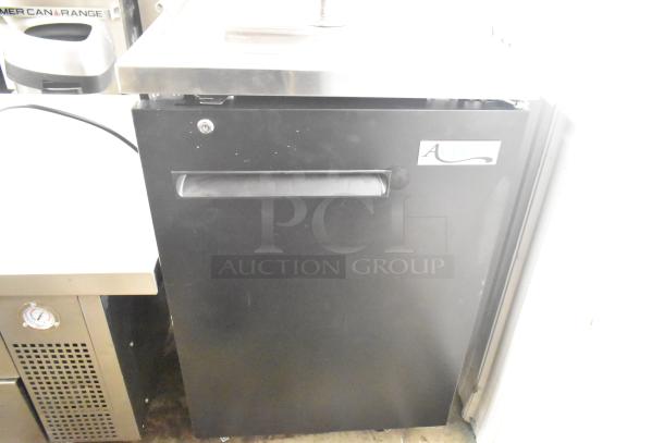 2024 Avantco 178UDD1HC Commercial Single Tap Kegerator, black finish, new condition, 115V, 1 Phase.