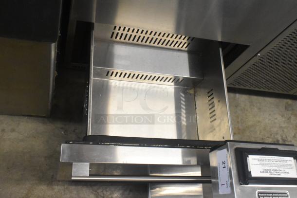 Summit SPR627OS2D 2 Drawer Undercounter Cooler, stainless steel, 115V, 1 Phase, open drawer view, durable construction.