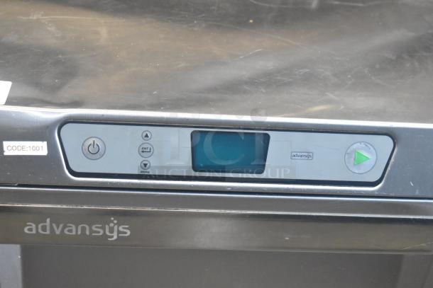 2019 Hobart LXER commercial undercounter dishwasher, Advansys control panel, model code: 1001. 120/208-240V, 1 phase.