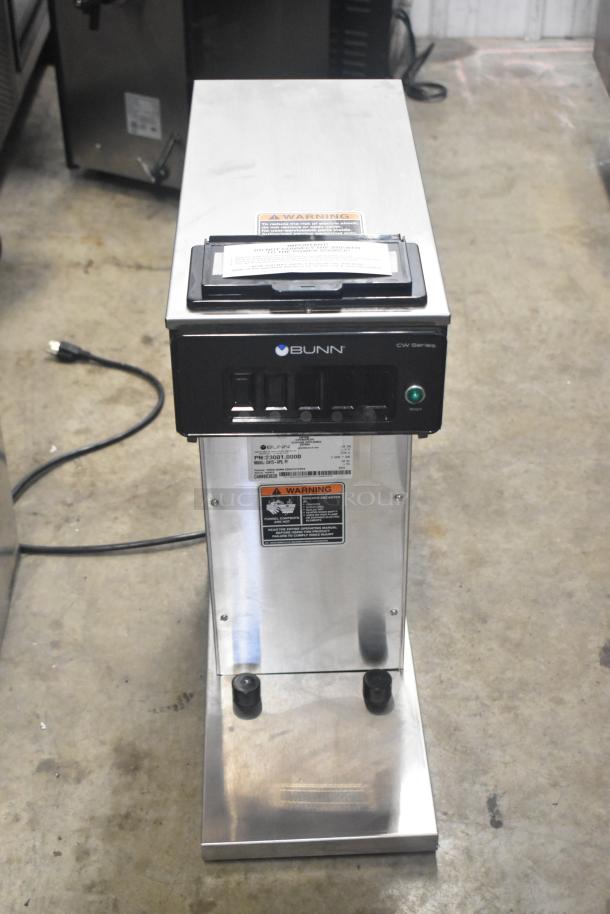 2024 Bunn CW15-APS commercial coffee machine, stainless steel, countertop model, 120V, 1 phase, excellent condition.