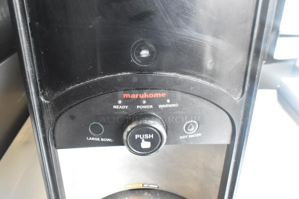 2016 Bunn LCA-1 Marukome countertop coffee dispenser, black, low profile, ready/power/warning indicators, 120V, 1 phase.