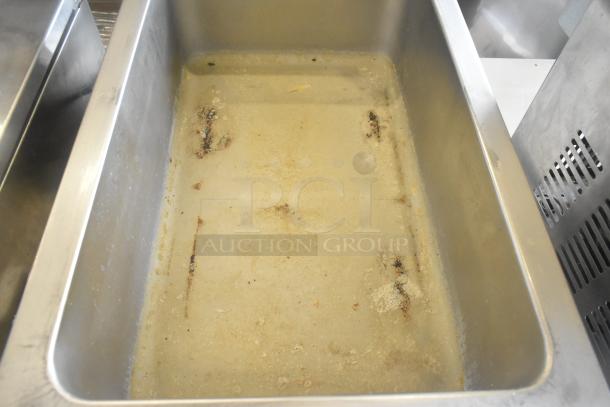 Adcraft FW-1500W/C countertop food warmer, 120 volts, stainless steel, interior signs of use, good condition.