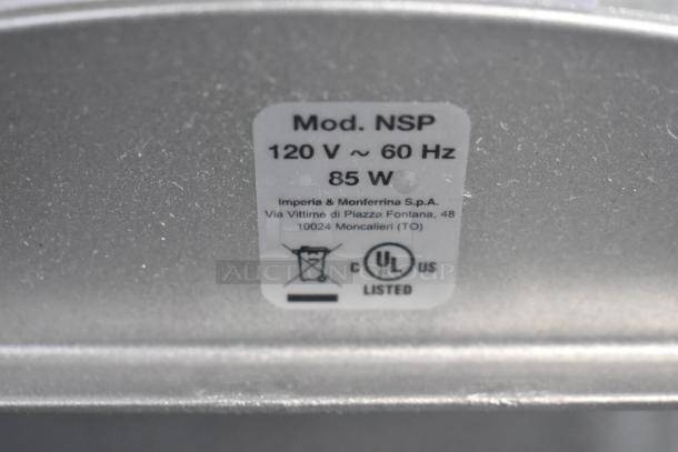 BRAND NEW Imperia NSP Countertop Pasta Machine, scratch and dent, 120V, 60Hz, 85W, UL listed, high-quality Italian design.