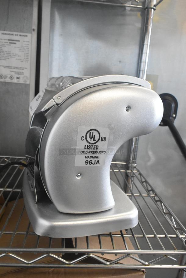 BRAND NEW SCRATCH AND DENT! Imperia NSP Countertop Pasta Machine. UL listed, model 96JA. Silver finish.