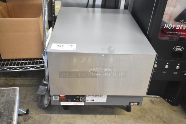 BRAND NEW Hatco C-36 Compact Booster Water Heater, 208 Volts, 3 Phase, with minor scratches and dents, model visible.