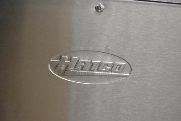 BRAND NEW SCRATCH AND DENT Hatco C-36 Compact Booster Water Heater, 208 Volts, 3 Phase, logo embossed on surface.