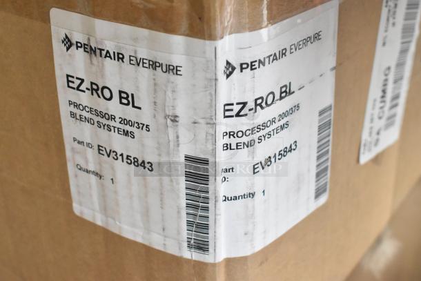 Pentair Everpure EZ-RO BL Reverse Osmosis System in original packaging, part ID EV315843, for blend systems.