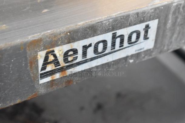 Duke WB303 M Aerohot Commercial 3 Bay Steam Table, used condition, features Aerohot label, 115V, 1 Phase.