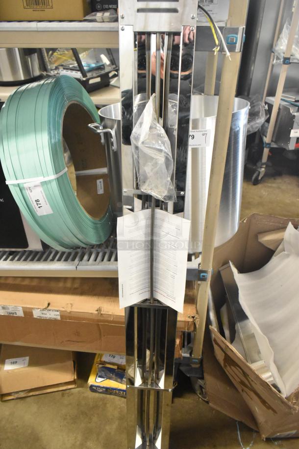 Avantco 177SW60INHA 60" Strip Warmer, new scratch and dent, adjustable control, 120V, 1 phase. In storage area.