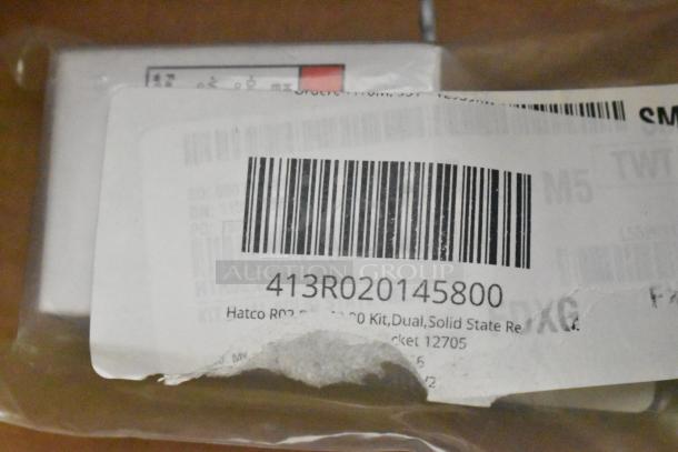 Hatco R02.01.458.00 Kit, Dual Solid State Relay package with visible barcode and label. Brand new condition.