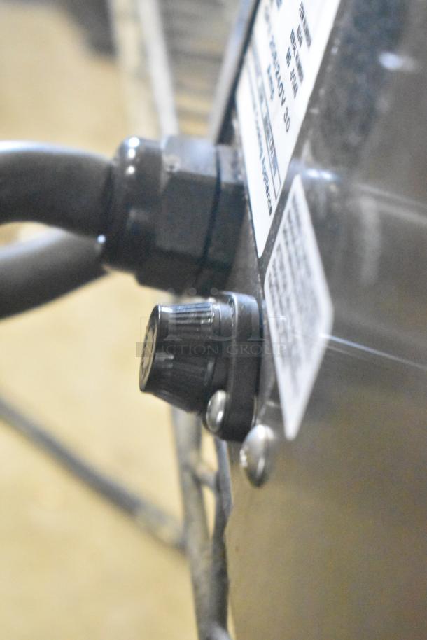 BRAND NEW QNC GFII countertop fryer, electric, ventless, greaseless. 208/240 V, 1 phase. Scratch and dent condition.