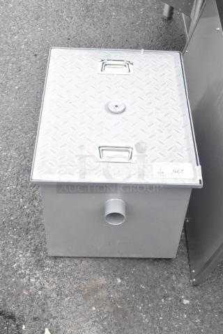 BRAND NEW Regency 30 lb. 15 GPM grease trap with 2" non-threaded connections, PDI certified, scratch and dent condition.