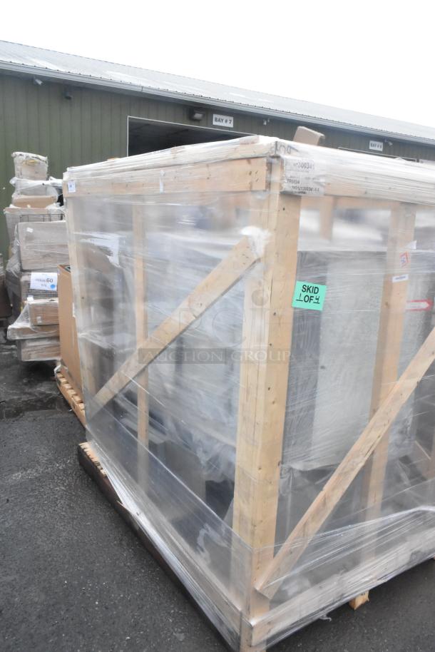 Brand new Federal Industries ITR6034 60" refrigerated bakery display case, scratch and dent, in original packaging.