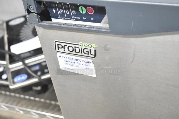 Scotsman C0830SA-32B Ice Machine Head, Prodigy series. Features control panel and service label. 208/230V, 1 Phase.