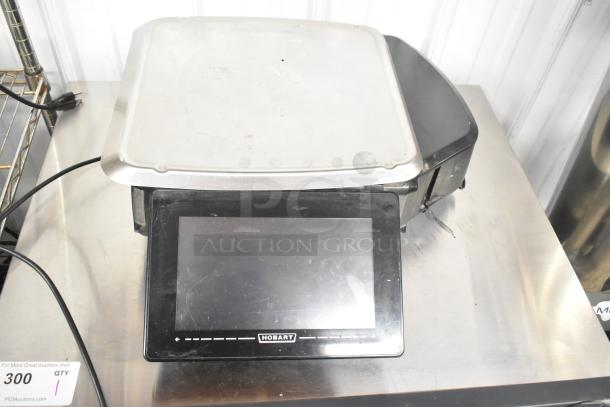 2017 Hobart HTi-LH26 metal commercial countertop food portioning scale, tested and working, 120/208-240V, 1 phase.