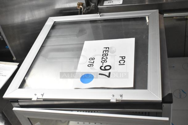 Carnival King 382HPW18D2S, new, scratch and dent; missing glass panel, 120V, 1 phase. PCI label in image.