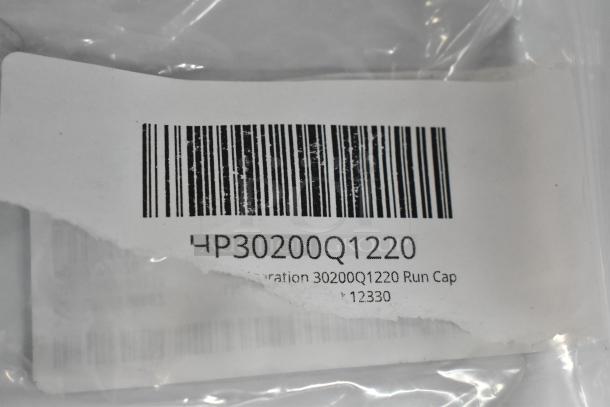 Three brand new items: Vulcan Heater Gasket HP00880410, Turbo Air Refrigeration Run Cap HP30200Q1220, Start Cap HP30200Q1210.