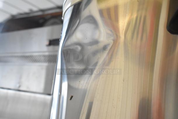 BRAND NEW Zojirushi THA-803S 88 Cup Stainless Steel Electric Rice Warmer, visible dent. Removable pot, 120V, 1 Phase.