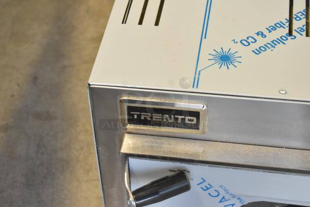 Brand new Trento M50/13-M countertop pizza oven, features broken cooking stones, 230V, 1 phase, scratch and dent condition.