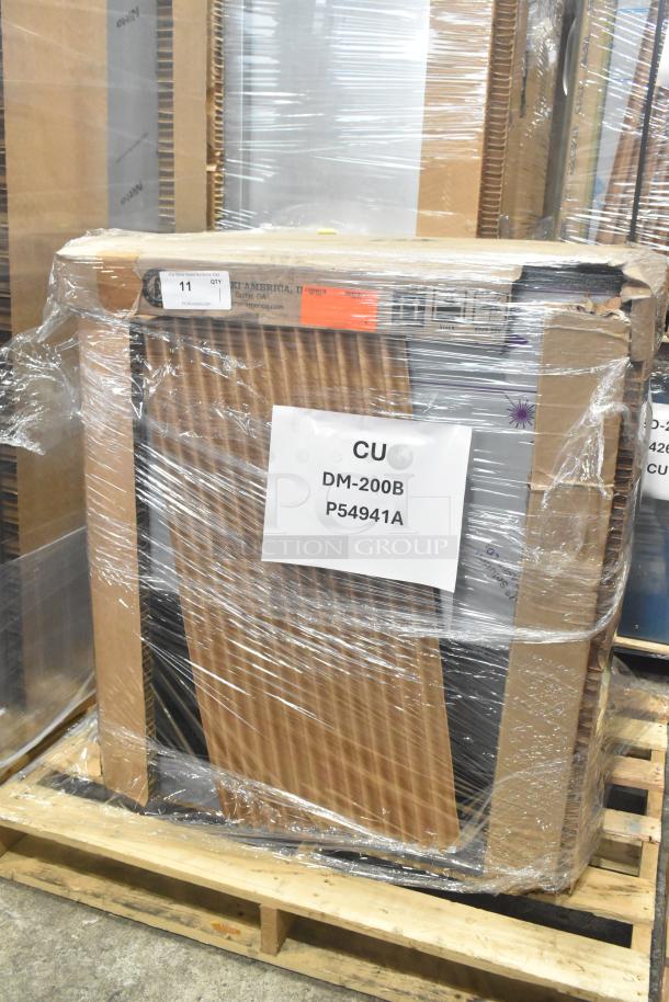 Hoshizaki DM-200B Ice and Water Dispenser, 2024 model, 200 lbs capacity, brand new scratch and dent, packaged on pallet.