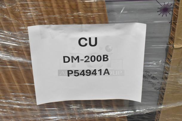 BRAND NEW 2024 Hoshizaki DM-200B Ice and Water Dispenser, 200 lbs capacity, scratch and dent, labeled in packaging.