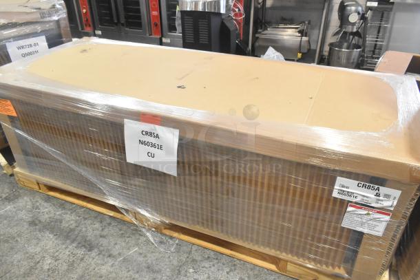 BRAND NEW SCRATCH AND DENT! 2023 Hoshizaki CR85A Commercial 2-Drawer Chef Base, wrapped and labeled, pristine condition.