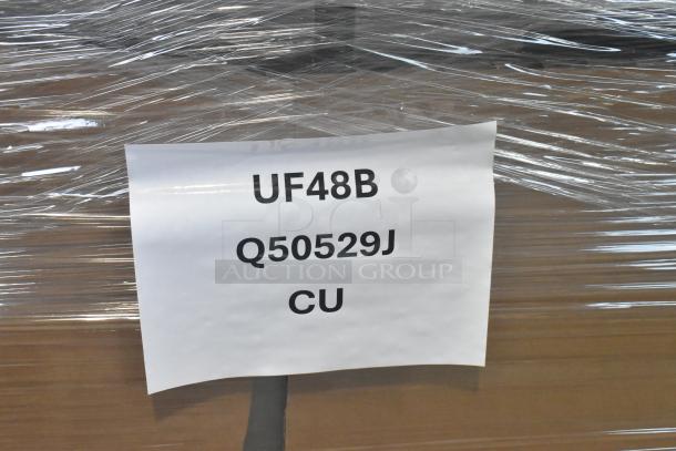 Brand new Hoshizaki UF48B commercial 2-door undercounter cooler, scratch and dent condition, 115V, 1-phase.