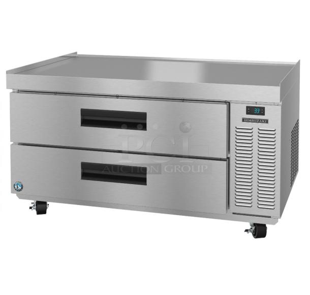 BRAND NEW SCRATCH AND DENT 2023 Hoshizaki CR49A Commercial 2 Drawer Chef Base Cooler, 115V, 1 Phase, pristine condition.